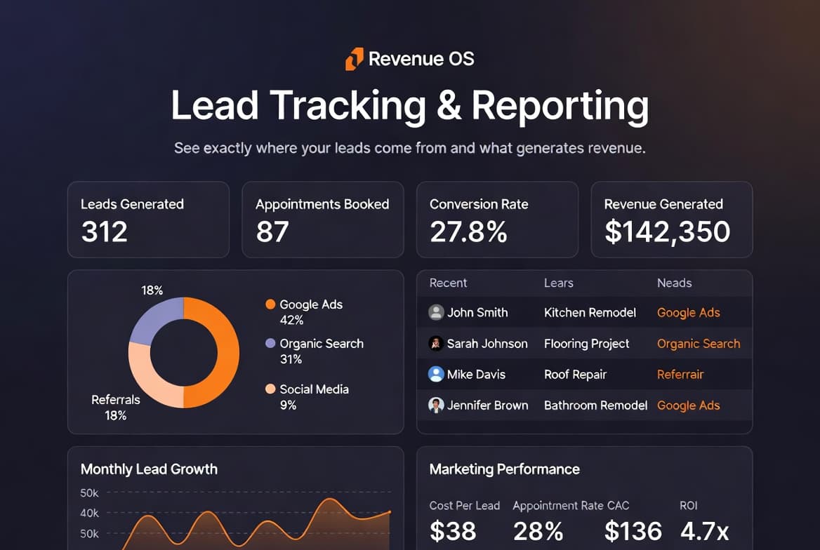 Lead Tracking & Reporting
